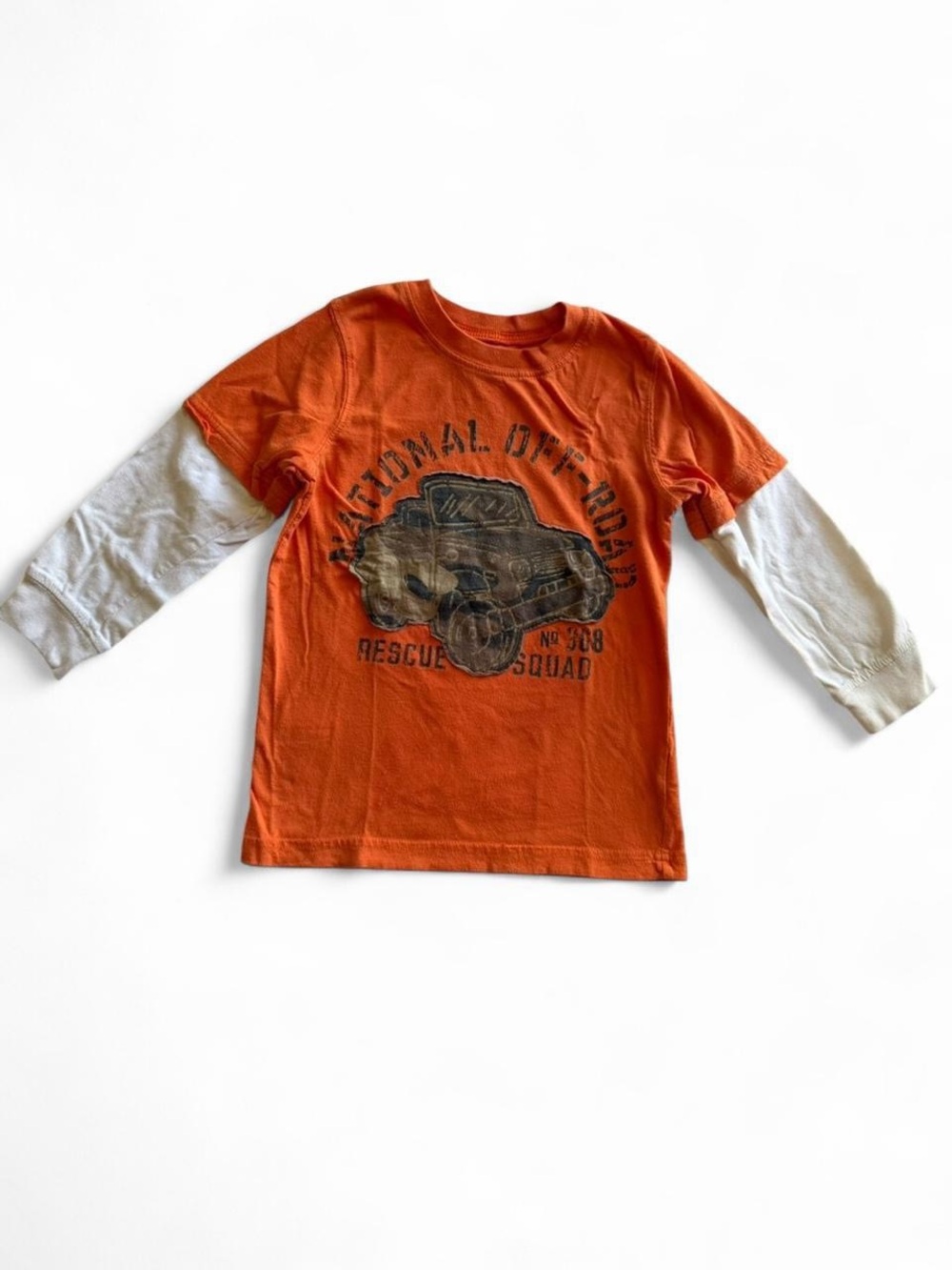 Carter’s Boys Off-Road Rescue Squad 2-in-1 Graphic Tee Size 4